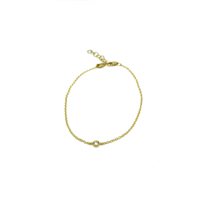 Bracciale Breda Gioielli Donna in Oro giallo Diamante 0.05 Ct BR-100-72 - BR-100-72